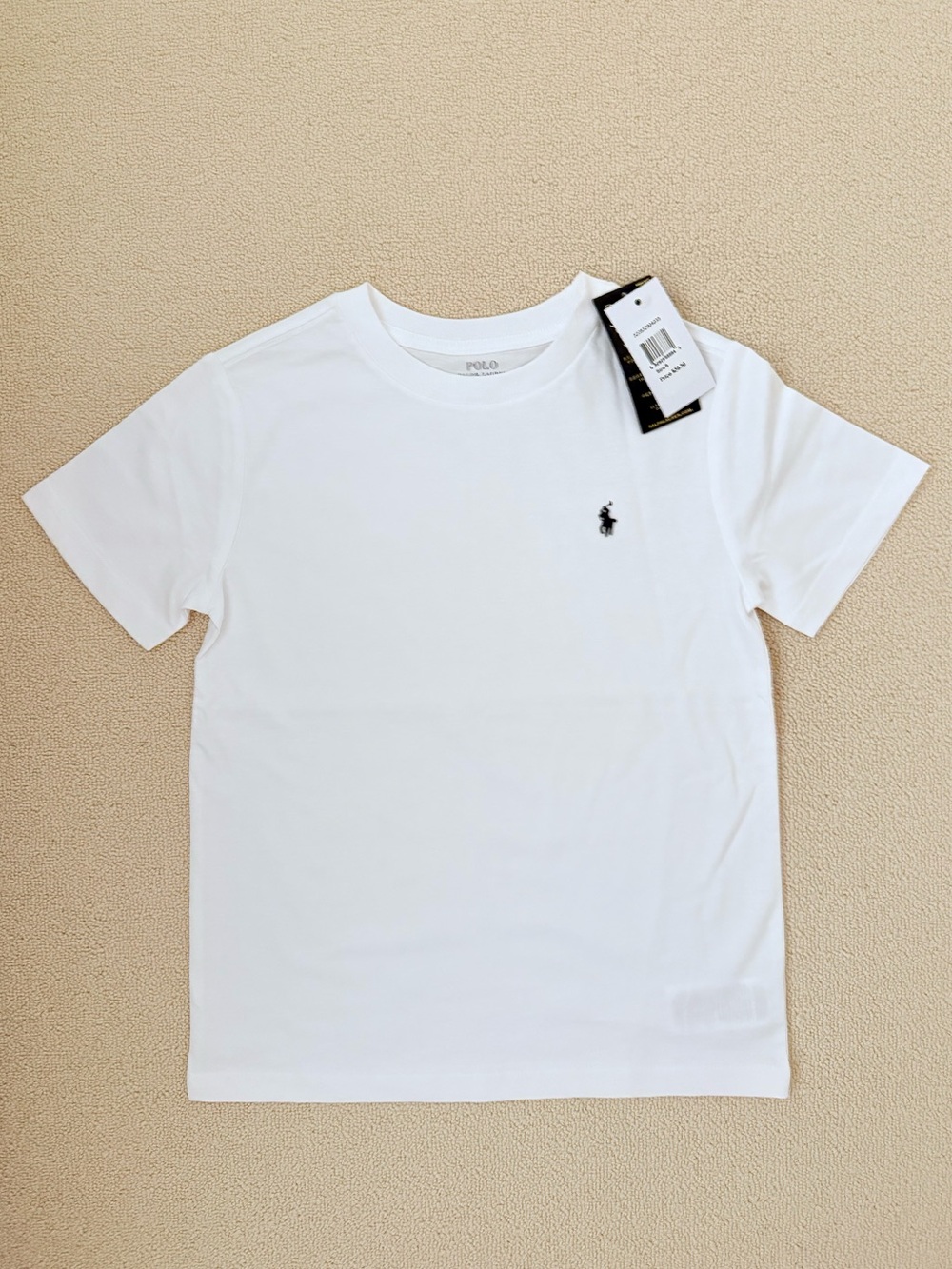 Kids Polo Ralph Lauren Cotton Jersey Crewneck Tee (Size 6)